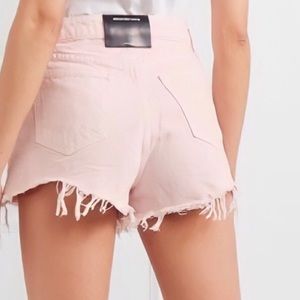 ALEXANDER WANG HIGH WAISTED BITE SHORTS SIZE 30